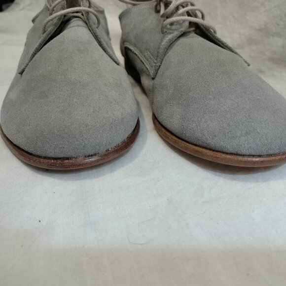 Genuine Leather Suede Oxford Flats, Handmade in Turkey NWOT - Picture 2 of 9